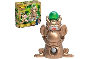 Bizak El Tesoro del Macaco Caco, llega a la Perla sin Que te detecte, Juego de Sigilo y Estrategia, luz Verde, luz roja, 3 dificultades para Elegir, +6 años, (64011320)