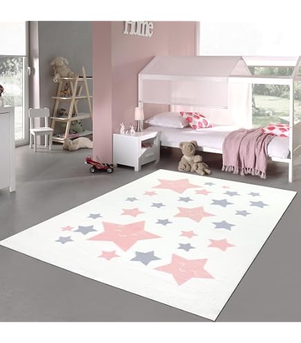 Tapis De Passage MOSHOINOT 60x160cm - Duveteux Et Lavable - Pour Salon, Chambre Bébé - Design Moderne Et Antidérapant