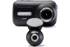Nextbase 322GW Dashcam Voiture Avant et Arrière - Grand Angle de Vision 140°, 1080P/30fps HD – Wi-FI et Bluetooth – Intervention d’Urgence GPS – Caméra arrière – Vision Nocturne