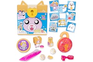 Lankybox Mystery Lock Box Mystery Surprise Giant Blind Box, 16 Fun Surprises Inside, Official LankyBox Merch