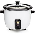 Tristar Cuociriso RK-6117-0,6 litri - funzione di mantenimento in caldo, 300 w, 0,6 l, 18 x 18 x 18 cm, nero, bianco