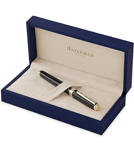 Waterman S0701030 Charleston fountain pen (fine tip, classic black
