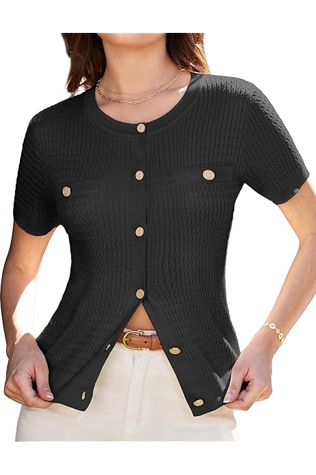 Amazon Bolero Weste Damen Vero Moda Damen Cardigan Strickjacke Bolero  Strick Weste