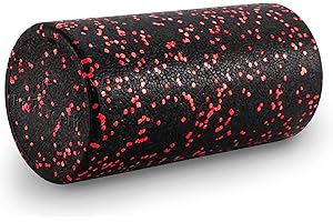 ProsourceFit High Density Foam Rollers 36, 24, 18, 12- inches long. Firm Full Body Athletic Massage Tool for Back Stretching, Yoga, Pilates, Post Workout Muscle Recuperation. Speckled and Solid Colors
