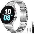 Diruite per Samsung Galaxy Watch 5 Armband,Acciaio Inossidabile Cinturini Ricambio Band Braccialetto Cinturini di Ricambio pe