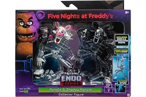 Five Nights at Freddy's Endo-Series samlarfigur – 6-tums Endo-1 med utbytbara mangle and shadow Mangle Parts