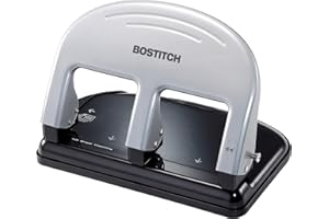 Bostitch Office PaperPro inPRESS 40 - Perforatrice a 3 fori, 40 fogli, colore: argento (2240)