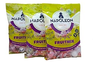 CONFISERIE NAPOLEON Napoleon Früchtemix 3 x 130g | Vegan | Halal | Glutenfrei