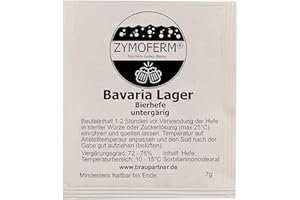 Zymoferm BAVARIA LAGER Trockenhefe ug | Untergärige Bierhefe zum Bier brauen