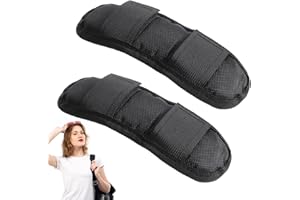 APHUMEDC 2 Stück Schulterpolster Rucksack Abnehmbarer Schultergurt Polster Schultergurt Universelle Tragegurt Schulterpolster Rucksack für Kamerataschen Laptops Gitarrentaschen und Schulranzen