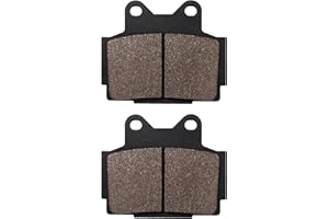 Yerbay Plaquettes de Frein Arrière pour Yamaha XJ600 S/N Diversion 1992-2003/ XJR400 1993-1999/ RD350 1985-1995/ RD500 1984-1986/ XJ 600 N 1995-2003