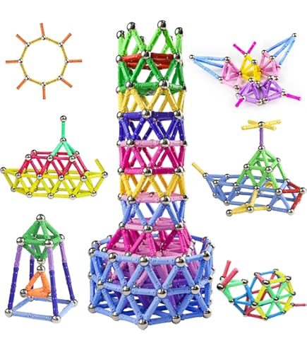 Magblock 46 stuks magnetische bouwstenen voor kinderen, magnetische Magblock 46 stuks magnetische bouwstenen voor kinderen, magnetische