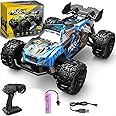 1/20 All Terrain RC Car, 20+KMH Monster Truck, 2.4Ghz Off-Road RC Vehicle with 1 Batteries, Suitable for Adults and Beginners, for Boys and Girls (Blue)