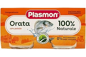 Plasmon Omogeneizzato Orata 2x80g (12 Confezioni)