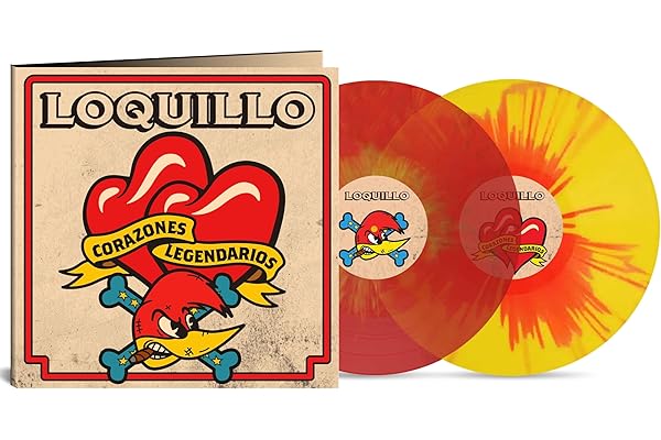 Corazones Legendarios (2 LP) Splatter Rojo y Amarillo [Vinilo]