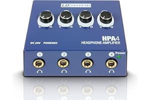 LD Systems LDHPA4 Kopfhörerverstärker (4 Kanal)