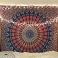 Indisches Mandala Queen Größe Tapisserie Hippie Wandbehang Bohemian 156115966398