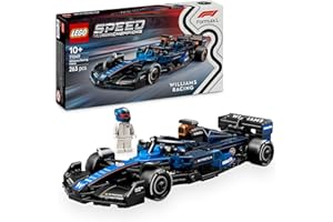 LEGO Speed Champions Voiture F1 Williams Racing FW46 - Jeu de Construction avec véhicule de Course - Minifigurine Collector de Pilote de Formule 1 - Maquette pour garçons et Filles dès 10 Ans 77249