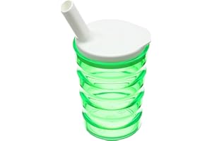 Performance Health Sure Grip 200 ml Non-Spill Green Cup with Small Lid Aperture