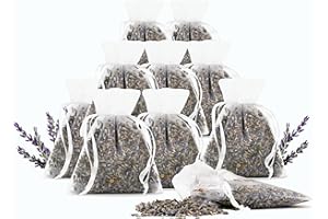 MEIßNER - TREMONIA - Meißner Tremonia - Lavendel Duftsäckchen Kleiderschrank - 10x 6g Lavendelsäckchen - Französischer Lavendel aus Bio Anbau - natürlicher Kleiderschrank Dufterfrischer Lavendula angustifolia Mill