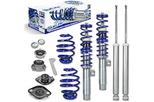 JOM CAR PARTS & CAR HIFI GMBH JOM 741015S BlueLine Gewindefahrwerk mit Domlagersatz