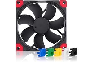 Noctua NF-A9 PWM chromax.black.swap, Ventola Silenziosa di Qualità Premium, 4-Pin (92 mm, Nero)