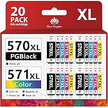 TENP Druckkopf Ersatz - Kompatibel Mit Canon IP4850, MG6650, MG6420 Druckern