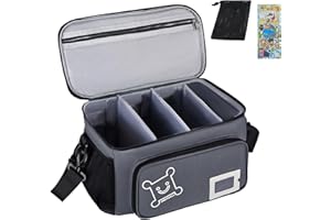 ONETOALL Toniebox Tasche Junge,Tasche für Toniebox,Tonies Transporter Hörfiguren,Tragetasche für Toniebox mit Kordelzug Organizer Schultergurt, groß gepolstert für unterwegs im Urlaub Autofahrten