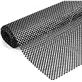 INMOZATA 100 x 150 cm Multipurpose Non Slip Mat, Thick 400gsm Rug Padding Underlay, Large Anti Slip Gripper Roll, Shelf Drawer Liner, for Carpet Car Roof Home Office, Black