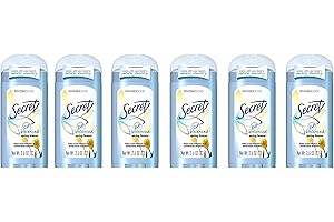 Secret Original Spring Breeze Scent Women's Invisible Solid Ph Balanced Antiperspirant & Deodorant 2.6 Oz by Secret (Paquete de 6)