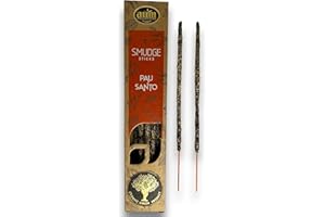 AUM Organic Incense Fragrances - Ręcznie robione w Indiach z naturalnych składników - Nietoksyczne - Bez okrucieństwa - Ekologiczne - HOSTENATURA (Palo Santo)