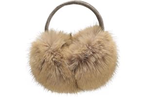 ZLYC Hiver Ajustable Fausse Fourrure Cache Oreilles pour Femmes Hommes