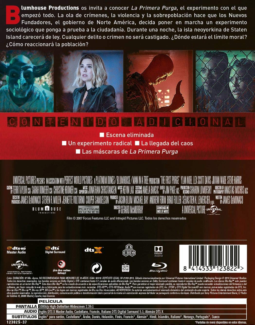 La-primera-purga-La-noche-de-las-bestias-Oring-Halloween-2019-BD-Blu-ray