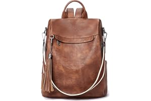 BOSTANTEN Skórzany plecak torebka dla kobiet antykradzieżowy modny plecak damski plecak na co dzień