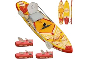 iTAOSTAR Daisy 35" Extra Wide Paddle Board for Better Balance, Inflatable Stand Up Paddle Board with Premium SUP Accessories, Inflatable Paddle Boards for Adults/Youth of All Skill Levels