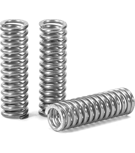 Produktbild von 2x Druckfeder 4x40x120 Mm – 65Mn Federstahl, Stoßdämpfend, Für Maschinen & Anhänger