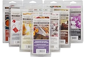 6 x Yankee Candle Fragranced Wax Melts Tarts 36 Cubes (6x75g) (Lucky Dip from Our Range of 50+ Fragrances)
