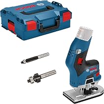 Affleureuse Sans Fil Bosch GKF 12V-8 - Pince 8mm - Compacte Et Légère Pour Professionnels