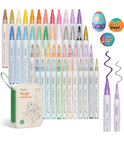 HIMI CC Marker Set Gift Box, Clean Smelling Alcohol Marker 80 Colors, Dual Tip Quick Drying Markers Hard And Soft Nib For Art - View #7
