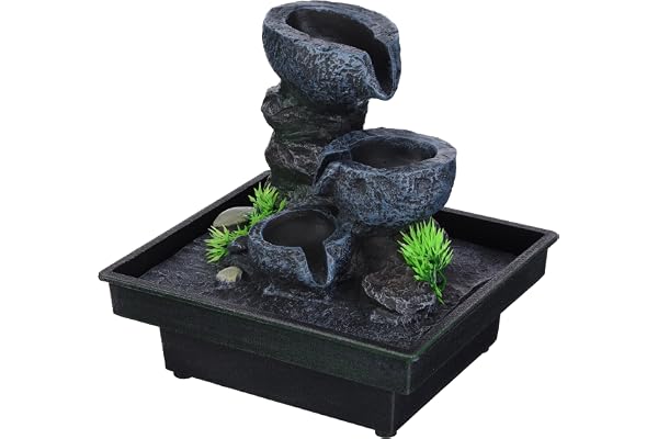 Pajoma Brunnen, Grå, 18 x 20 x 25 cm