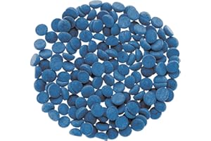 Glorex 6 8613 205 Pastilles colorants de Cire 5g Bleu, 5 g