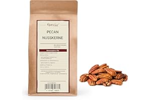 ‎KAMELUR Kamelur 1kg Pekannüsse halbe Kerne - hochwertige Pecannüsse, unbehandelt und ohne Zusätze