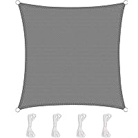 TOPLUS Sonnensegel Sonnenschutz Garten Balkon Wetterschutz wasserabweisend Rechteckig 420D PES UV-Schutz für Garten…