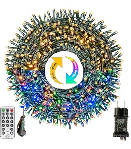Kerstboomverlichting - Soort: Decoratie Lamptype: Led (50 lampjes) Lichtkleur: Multicolor Toepassing: Binnen Batterij: 4x AA (ex.) Verlichte lengte: 3.92 meter Extra: Timer