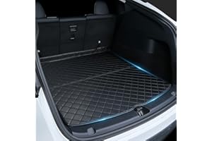 SHOWEV Tesla Model Y Alfombrilla para maletero de carga, impermeable, antideslizante, de material Oxford, ligero, inodoro, para Tesla Model Y Accesorios