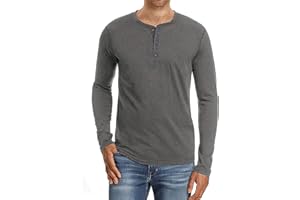 Sailwind Men's Henley Summer Classic Cotton Short/Long Sleeve T-Shirt Casual Shirt Tops for Men