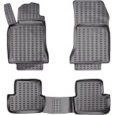 Tapis De Coffre Caoutchouc Pour Tesla Model 3 2017-2024 (hors Restylage) - Bords Hauts 5cm Protection - 5