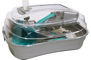 Rosewood Abode Zwerghamster und Maus Haus, Silber