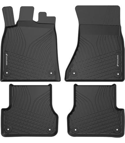 MOTOS Rubber Floor Mats For Audi A4 B7 2004-2008 Improve 14 thumbnail image