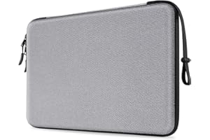 FINTIE FINPAC Twarda obudowa na Laptopa MacBook Pro 14 cali 2021, 13,3 cali MacBook Air M1/A2337 A1932 A2179, MacBook Pro 13M1/A2338 A2251 A2289 A2159, odporna na wstrząsy osłona ochronna torba (Szary)